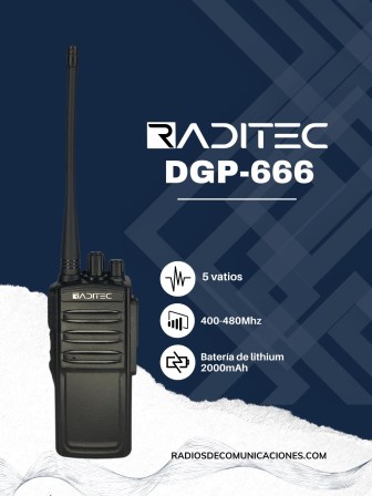 Radio de Comunicación - Raditec -DGP-666